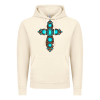 Vintage Artic gemstone leopard cross Vintage Hoodie - JahusDesignShop