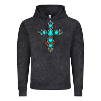 Vintage Black gemstone leopard cross Vintage Hoodie - JahusDesignShop