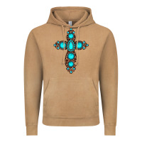 Vintage Camel gemstone leopard cross Vintage Hoodie - JahusDesignShop