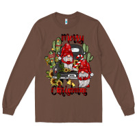 Chestnut farm truck,merry christmas gnome Long Sleeve Tee - JahusDesignShop