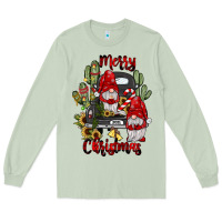 Matcha farm truck,merry christmas gnome Long Sleeve Tee - JahusDesignShop