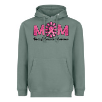 Sage Breast Cancer warrior mom Heavyweight Hoodie - NancyCooperArtShop
