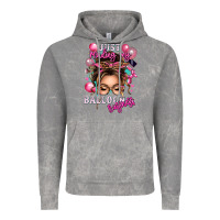 Cloud Rock just minding my balloon business messy bun Vintage Hoodie - texasbilliewilder
