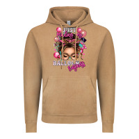 Vintage Camel just minding my balloon business messy bun Vintage Hoodie - texasbilliewilder