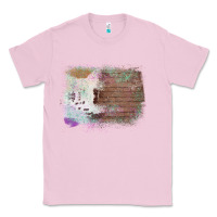 Bubblegum Pink Cowhide Wood Glitter Pattern Classic Tee - Bettercallsaul