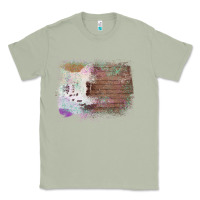 Matcha Cowhide Wood Glitter Pattern Classic Tee - Bettercallsaul