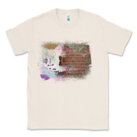 Natural Cowhide Wood Glitter Pattern Classic Tee - Bettercallsaul