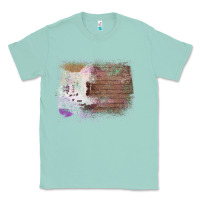Seafoam Cowhide Wood Glitter Pattern Classic Tee - Bettercallsaul