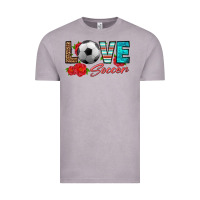 Vintage Zinc love soccer Vintage Tee - HRA Design Shop
