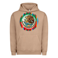 Pigment Burro Mexico Coat of Arms Urban Hoodie - texasbilliewilder