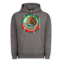 Pigment Tornado Mexico Coat of Arms Urban Hoodie - texasbilliewilder
