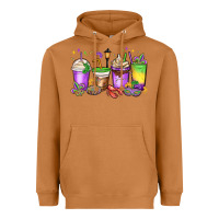 Meerkat mardi gras coffee cups Heavyweight Hoodie - MaliasSmallBusiness