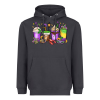 Smoke mardi gras coffee cups Heavyweight Hoodie - MaliasSmallBusiness
