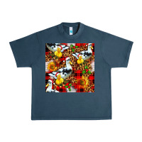 Midnight Navy christmas leopard duck Urban Heavy Tee - FaDigitalArtStudio