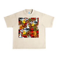 Sandshell christmas leopard duck Urban Heavy Tee - FaDigitalArtStudio