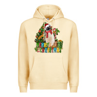 Pina Colada Merry Christmas Penguin Premium Hoodie - LillyAllenDesigns