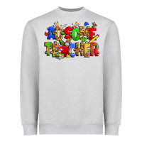 Ausome Autism Teacher Heavyweight Sweatshirt | Teevron