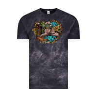 Cloud Black western design Vintage Tee - SublimationCraftShop