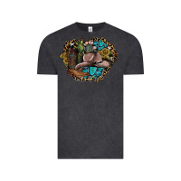 Vintage Black western design Vintage Tee - SublimationCraftShop