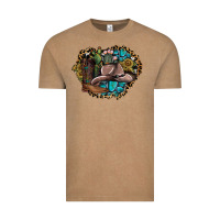 Vintage Coffee western design Vintage Tee - SublimationCraftShop