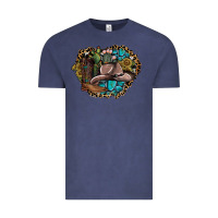 Vintage Denim western design Vintage Tee - SublimationCraftShop
