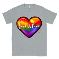 Love Is Love Heart Classic Tee | Teevron