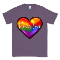 Lavender love is love heart Classic Tee - JahusDesignShop