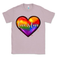 Lilac love is love heart Classic Tee - JahusDesignShop