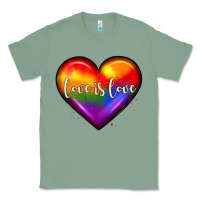 Sage love is love heart Classic Tee - JahusDesignShop