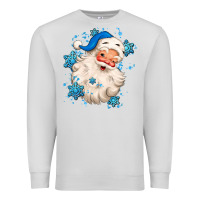 Dove Grey winter christmas santa claus Premium Sweatshirt - MaliasSmallBusiness