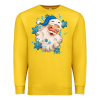 Lemon winter christmas santa claus Premium Sweatshirt - MaliasSmallBusiness