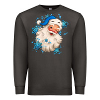 Smoke winter christmas santa claus Premium Sweatshirt - MaliasSmallBusiness
