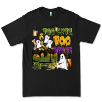 Black too cute too spook Premium Tee - BarkalooDesign