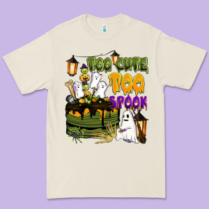 Too Cute Too Spook Premium Tee Designed By Barkaloodesign