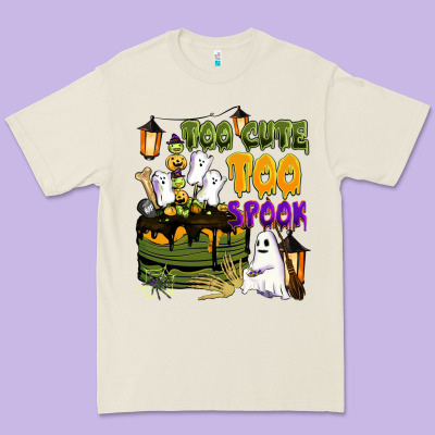 Too Cute Too Spook Premium Tee Designed By Barkaloodesign