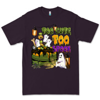 Plum too cute too spook Premium Tee - BarkalooDesign