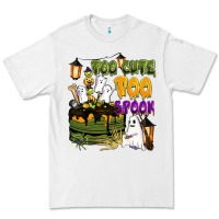 White too cute too spook Premium Tee - BarkalooDesign