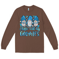 Chestnut chillin' with my gnomies Long Sleeve Tee - JahusDesignShop