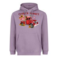 Lavender flower market Heavyweight Hoodie - MaliasSmallBusiness
