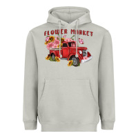 Moon Dust flower market Heavyweight Hoodie - MaliasSmallBusiness