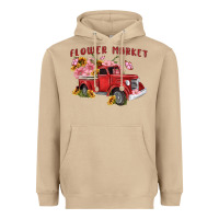 Mushroom flower market Heavyweight Hoodie - MaliasSmallBusiness