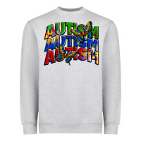 Autism Autism Autism Heavyweight Sweatshirt | Teevron