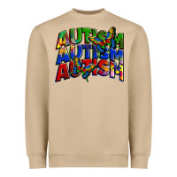 Mushroom autism autism autism Heavyweight Sweatshirt - Zillion Design Studio