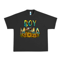 Pigment Black boy mama Urban Heavy Tee - CowhideDigitalArt