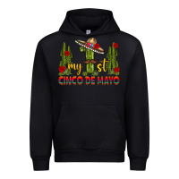 Black My 1st Cinco De Mayo Urban Hoodie - texasbilliewilder