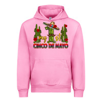 Fuchsia Pink My 1st Cinco De Mayo Urban Hoodie - texasbilliewilder