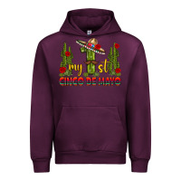 Mauve Wine My 1st Cinco De Mayo Urban Hoodie - texasbilliewilder
