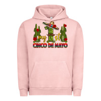 Pigment Salmon My 1st Cinco De Mayo Urban Hoodie - texasbilliewilder