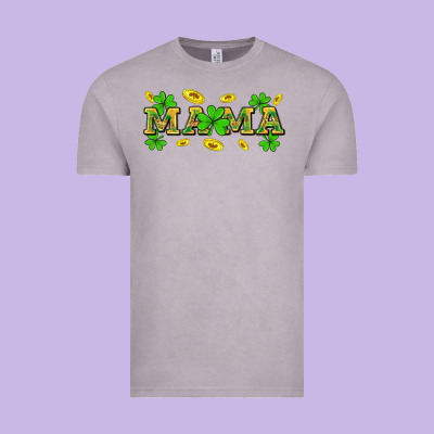 St. Patricks Day Mama Vintage Tee Designed By Neo Western