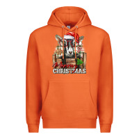 Carrot Merry Christmas Alpine Goat Premium Hoodie - LillyAllenDesigns